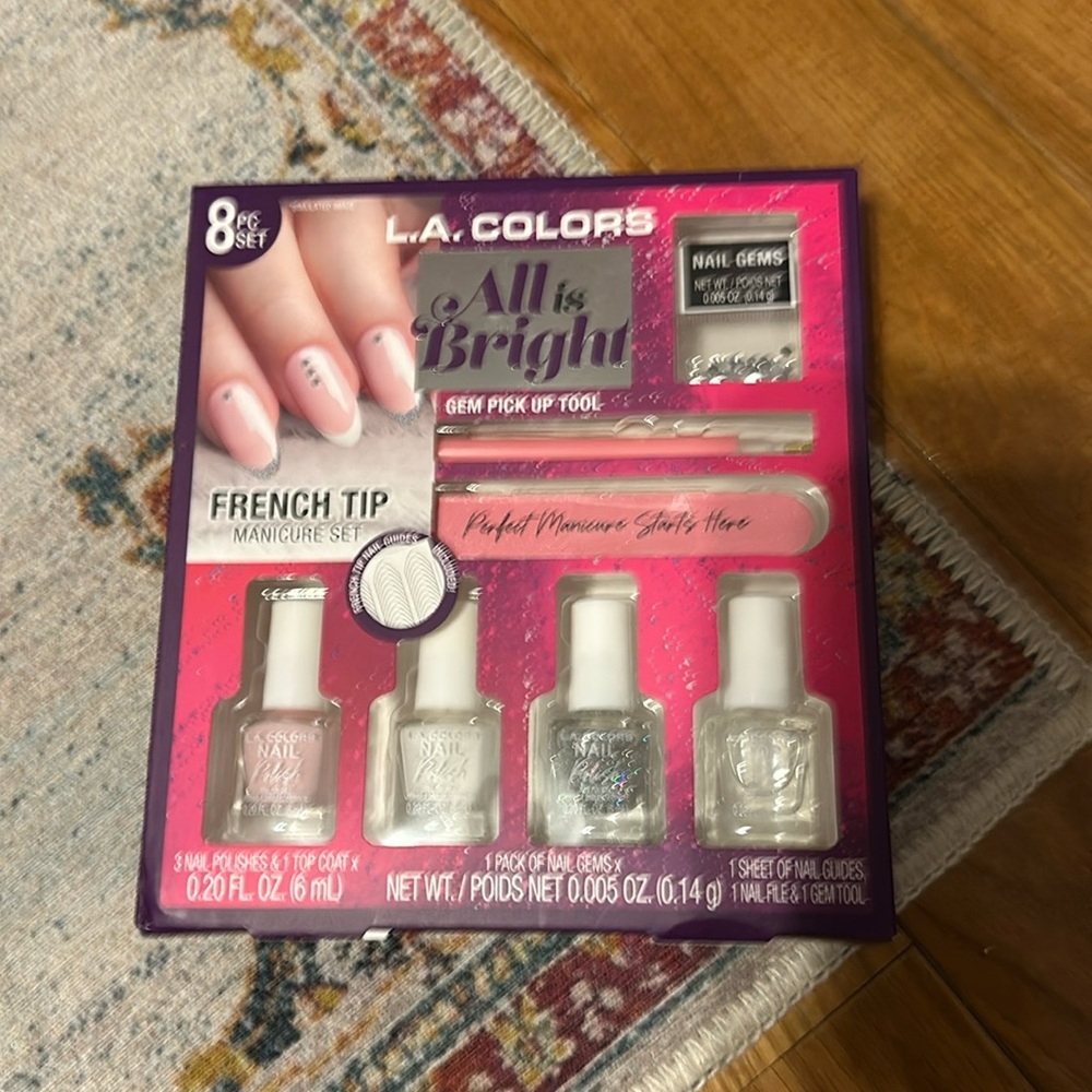 L.A. colors nail kit